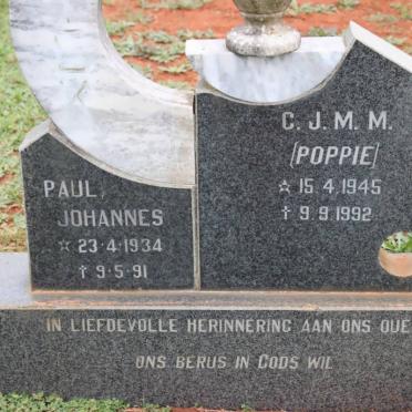 ROUX Paul Johannes 1934-1991 &amp; C.J.J.M 1945-1992