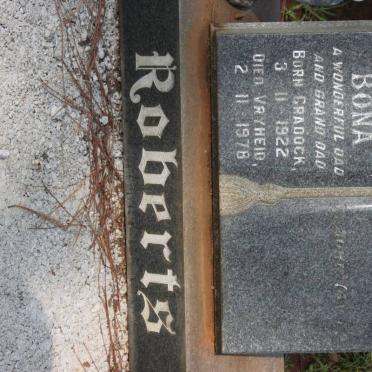 ROBERTS Bona 1922-1978