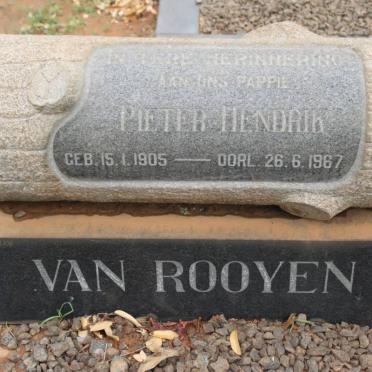 ROOYEN Pieter Hendrik, van 1905-1967