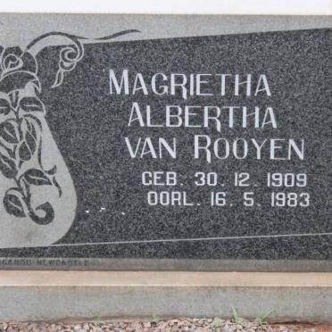 ROOYEN van Vanne