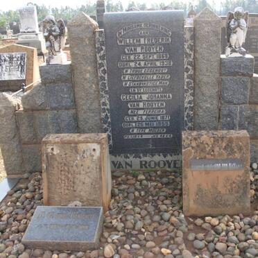 ROOYEN Willem Frederik, van 1868-1938 &amp; Cecilia Johanna FERREIRA 1871-1955