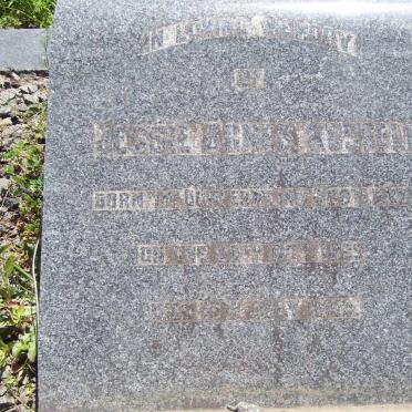 RUSSELL Jessie Agnes 1889-1953