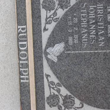 RUDOLPH Christiaan Johannes Stephanus 1930-1989