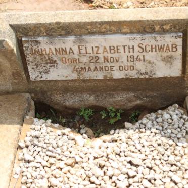 SCHWAB Johanna Elizabeth -1941