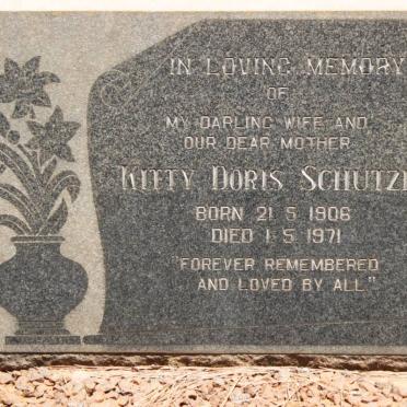 SCHUTZE Kitty Doris 1906-1971