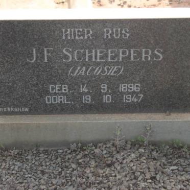 SCHEEPERS J.F. 1896-1947