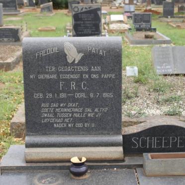 SCHEEPERS F.R.C. 1911-1965