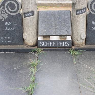 SCHEEPERS Daniel Janse 1893-1961 &amp; Helena Susanna TAIT 1899-1961