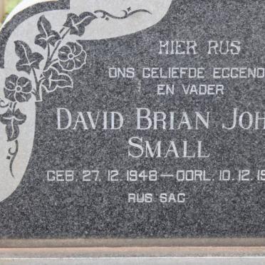 SMALL David Brian John 1948-1981