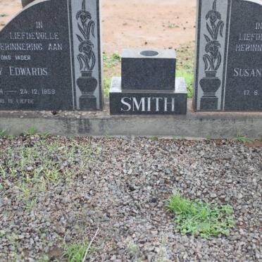 SMITH Henry Edwards 1904-1959 &amp; Susanna Bernhardina SNYMAN 1912-1960