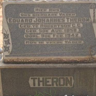THERON Eduard Johannes 1858-1942