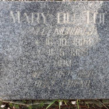 TOIT Mary, du nee NICHOLLS 1924-1985