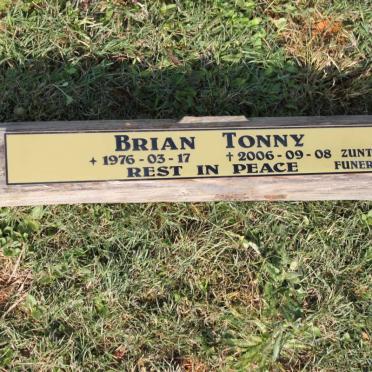 TONNY Brian 1976-2006