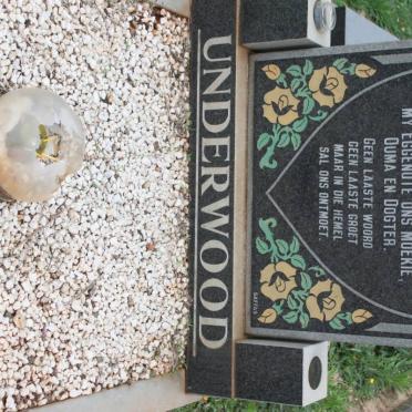 UNDERWOOD Emmie 1940-1992