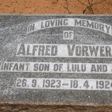 VORWERK Alfred 1923-1924