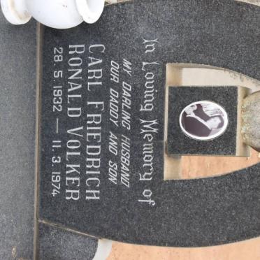 VOLKER Carl Friedrich Ronald 1932- 1974
