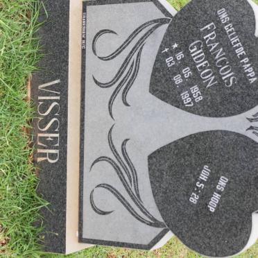 VISSER Francois Gideon 1958-1997