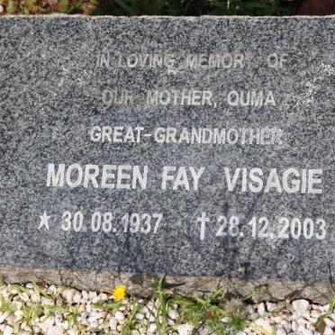 VISAGIE Moreen Fay 1937-2003