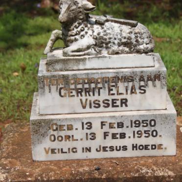 VISSER Gerrit Elias 1950-1950