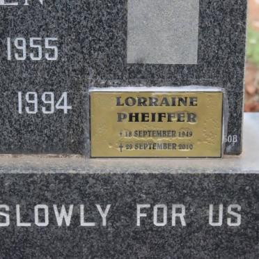 PHEIFFER Lorraine 1949-2010