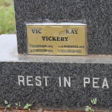 VICKERY Vic 1926-2000 &amp; Kay 1930-2002