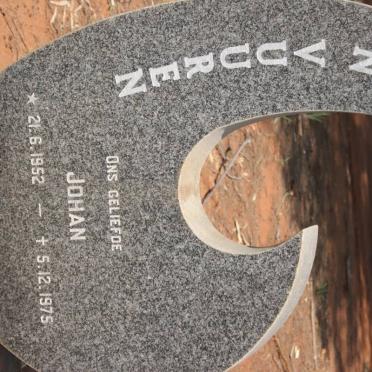 VUUREN Johan, van 1952-1975