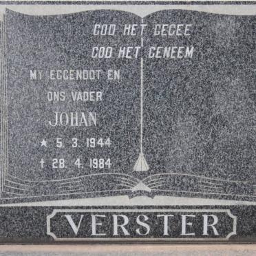 VERSTER Johan 1944-1984