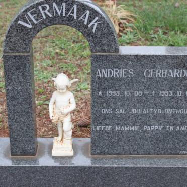 VERMAAK Andries Gerhardus 1993-1993
