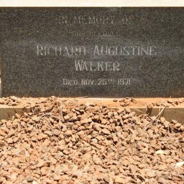 WALKER Richard Augustine -1971