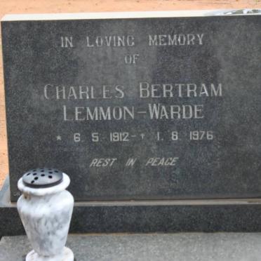 WARDE Charles Bertram, LEMMON 1912-1976
