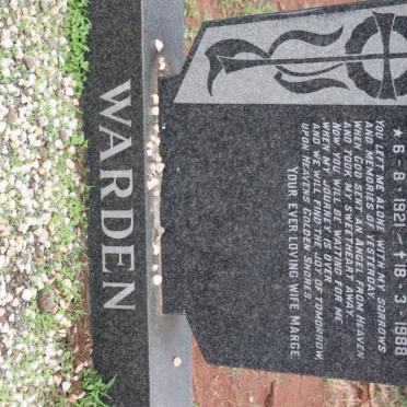 WARDEN Charles Frederick 1921-1988