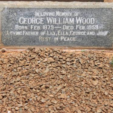 WOOD George William 1879-1959