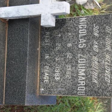 ZOUMAROU Nicolas 1982-1983