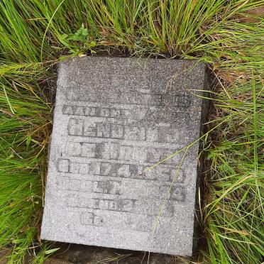Kwazulu-Natal, VRYHEID district, Roodepoort 434, farm cemetery
