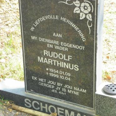SCHOEMAN Rudolf Marthinus 1954-1999