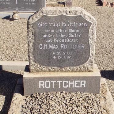 ROTTCHER C.H. Max 1883-1967