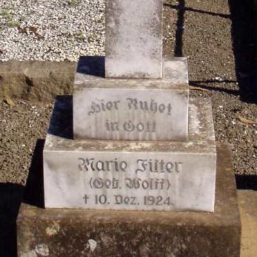 FUTER Marie nee WOLFF -1924