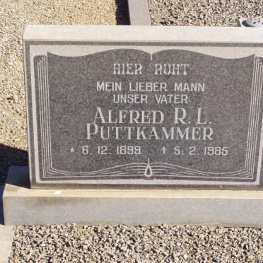 PUTTKAMMER Alfred R.L. 1899-1985