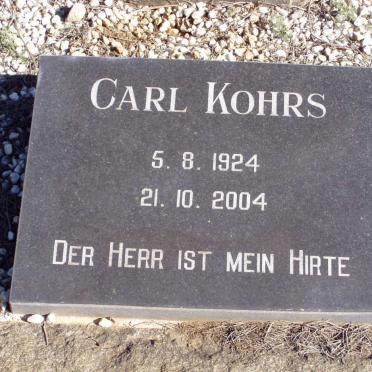 KOHRS Carl 1924-2004