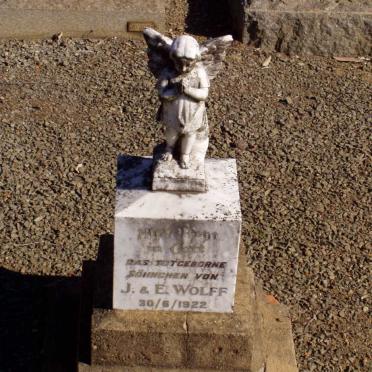 WOLFF ? 1922-1922