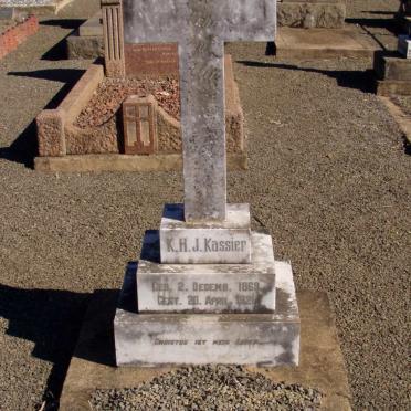 KASSIER K.H.J. 1869-1920