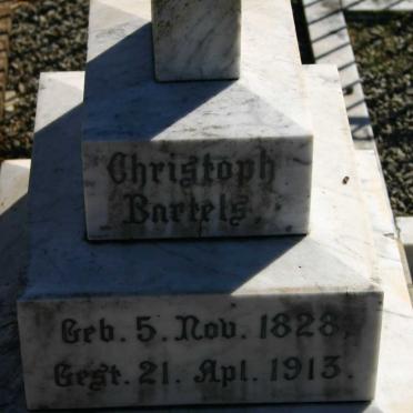 BARTELS Christoph 1828-1913