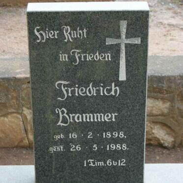 BRAMMER Friedrich 1898-1988