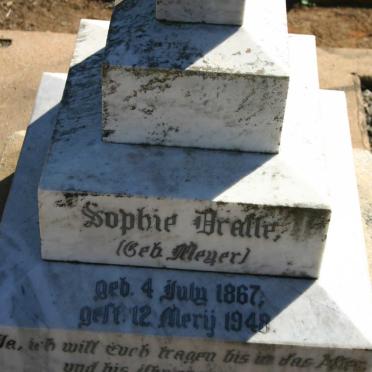 DRALLE Sophie nee MEYER 1867-1948