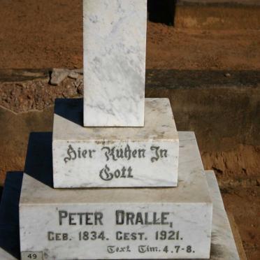 DRALLE Peter 1834-1921 &amp; Marie 1839-1914