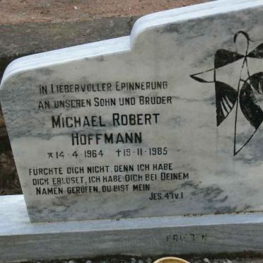 HOFFMAN Michael Robert 1964-1985