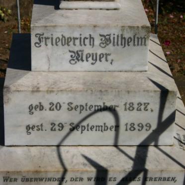 MEYER Friedrich Wilhelm 1827-1899