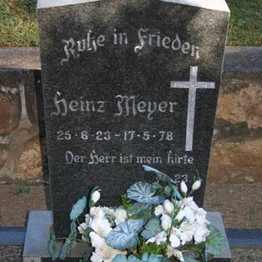 MEYER Heinz 1923-1978