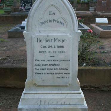 MEYER Herbert 1900-1960