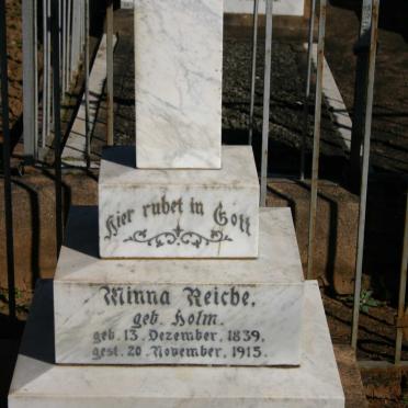 REICHE Minna nee HOLM 1839-1915